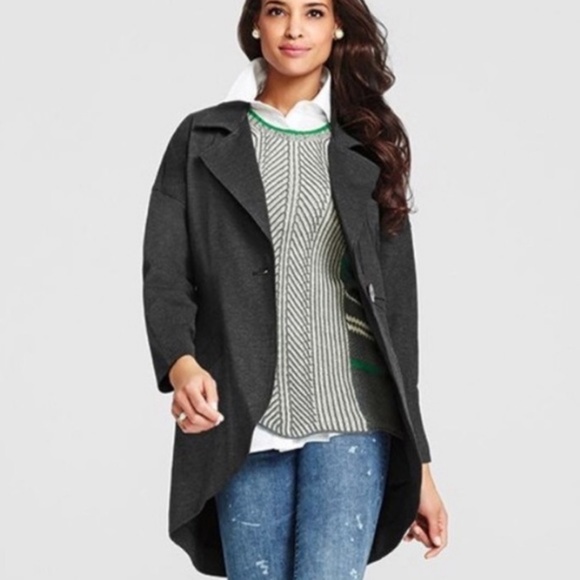 CAbi | #994 Lisbon Topper Coat Cardigan Charcoal - Picture 1 of 7